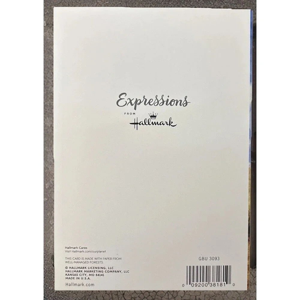 Hallmark Happy Graduation Card HIGH SCHOOL Family Friend Road Journey